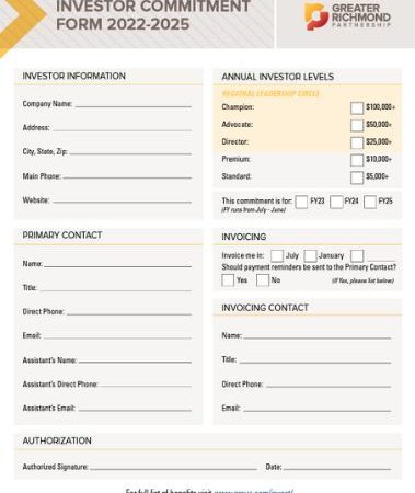 GRP Commitment Form